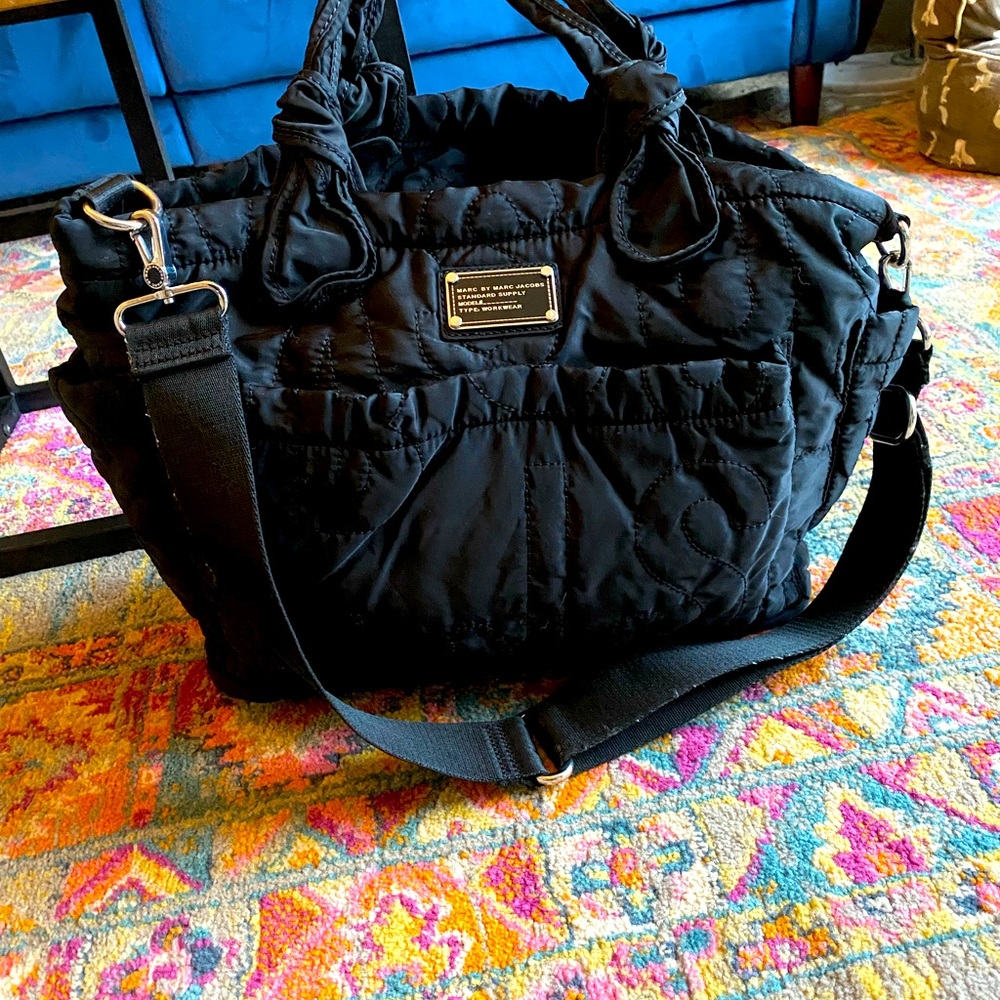 Marc by Marc Jacobs black baby bag, like new condition